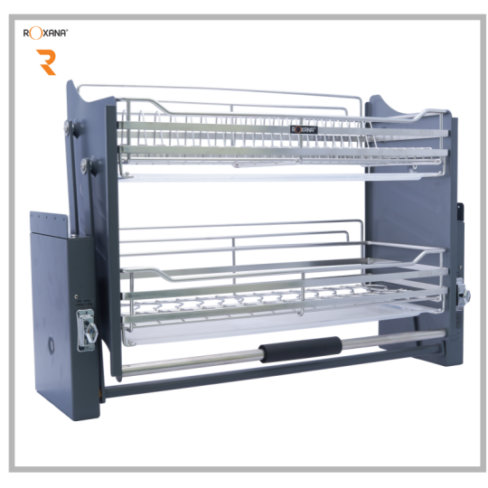Giá Chén Bát Nâng Hạ Di Động 2 Tầng R014-700