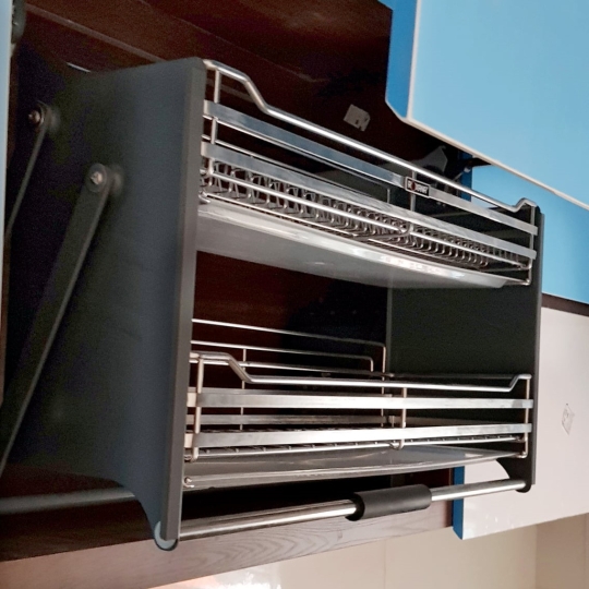 Giá Chén Bát Nâng Hạ Di Động 2 Tầng R014-700